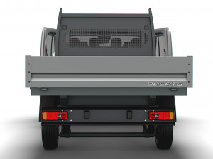 RAM Promaster Crew Cab Truck HQInterior 2023 3D Model