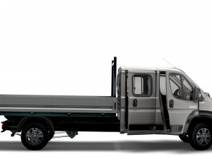 RAM Promaster Crew Cab Truck HQInterior 2023 3D Model
