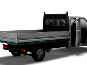 RAM Promaster Crew Cab Truck HQInterior 2023 3D Model