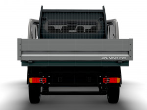 RAM Promaster Crew Cab Truck HQInterior 2023 3D Model