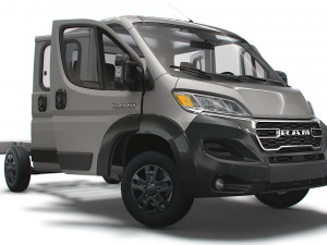 RAM Promaster Chassis HQInterior CrCab 3800WB 2023 Model 3D