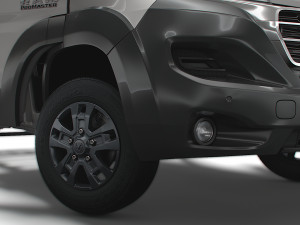 RAM Promaster Chassis HQInterior CrCab 3800WB 2023 Modelo 3D