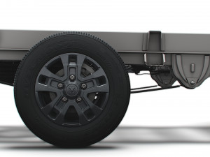 RAM Promaster Chassis HQInterior CrCab 3800WB 2023 Modelo 3D