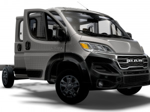 RAM Promaster Chassis HQInterior CrCab 3800WB 2023 Modelo 3D