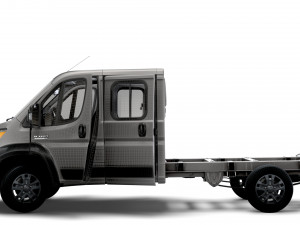 RAM Promaster Chassis HQInterior CrCab 3800WB 2023 Modelo 3D