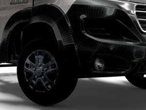 RAM Promaster Chassis HQInterior CrCab 3800WB 2023 Modelo 3D