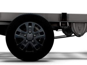 RAM Promaster Chassis HQInterior CrCab 3800WB 2023 Modelo 3D