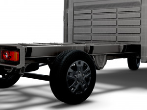 RAM Promaster Chassis HQInterior CrCab 3800WB 2023 Modelo 3D
