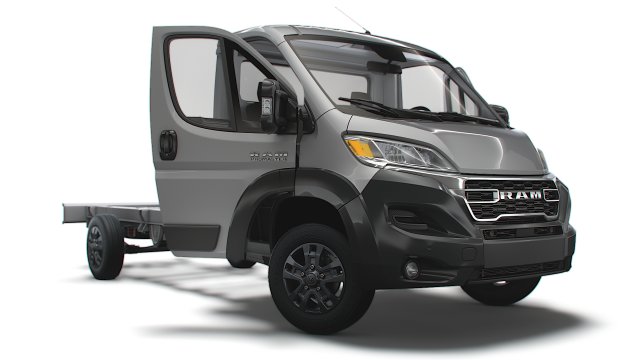 RAM Promaster Chassis HQInterior SCab 4035WBXL 2023 3D Model .c4d .max .obj .3ds .fbx .stl .blend 