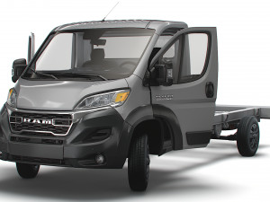 RAM Promaster Chassis HQInterior SCab 4035WBXL 2023 3D Model