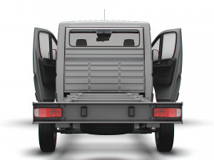 RAM Promaster Chassis HQInterior SCab 4035WBXL 2023 3D Model