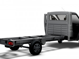 RAM Promaster Chassis HQInterior SCab 4035WBXL 2023 3D Model