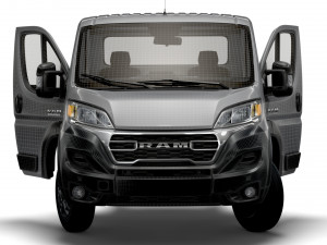 RAM Promaster Chassis HQInterior SCab 4035WBXL 2023 3D Model