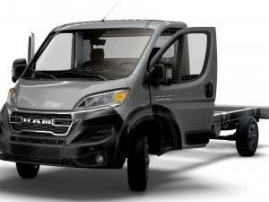 RAM Promaster Chassis HQInterior SCab 4035WBXL 2023 3D Model