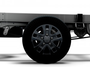 RAM Promaster Chassis HQInterior SCab 4035WBXL 2023 3D Model