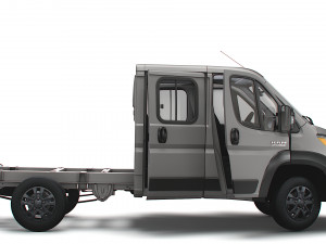 RAM Promaster Chassis Truck CrCab 3450WB HQInterior 2023 3D Model