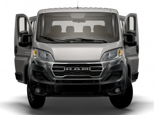 RAM Promaster Chassis Truck CrCab 3450WB HQInterior 2023 3D Model