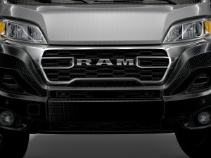 RAM Promaster Chassis Truck CrCab 4035WB HQInterior 2023 Modelo 3D