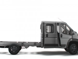 RAM Promaster Chassis Truck CrCab 4035WBXL HQInterior 2023 3D Модель