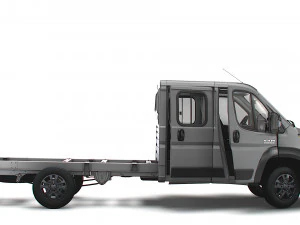 RAM Promaster Chassis Truck CrCab 4035WBXL HQInterior 2023 3D Model