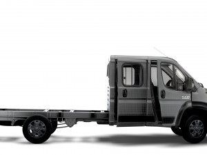 RAM Promaster Chassis Truck CrCab 4035WBXL HQInterior 2023 3D Модель