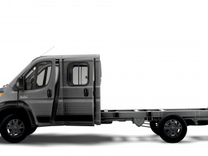 RAM Promaster Chassis Truck CrCab 4035WBXL HQInterior 2023 3D Модель