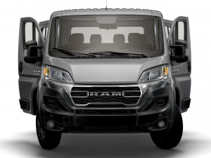 RAM Promaster Chassis Truck CrCab 4035WBXL HQInterior 2023 3D Модель