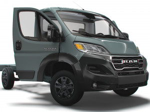 RAM Promaster Chassis Truck SCab 3450WB HQInterior 2023 Model 3D