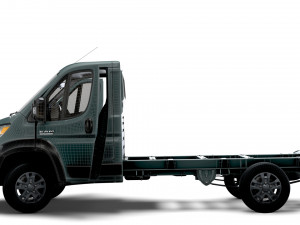 RAM Promaster Chassis Truck SCab 3450WB HQInterior 2023 Modello 3D