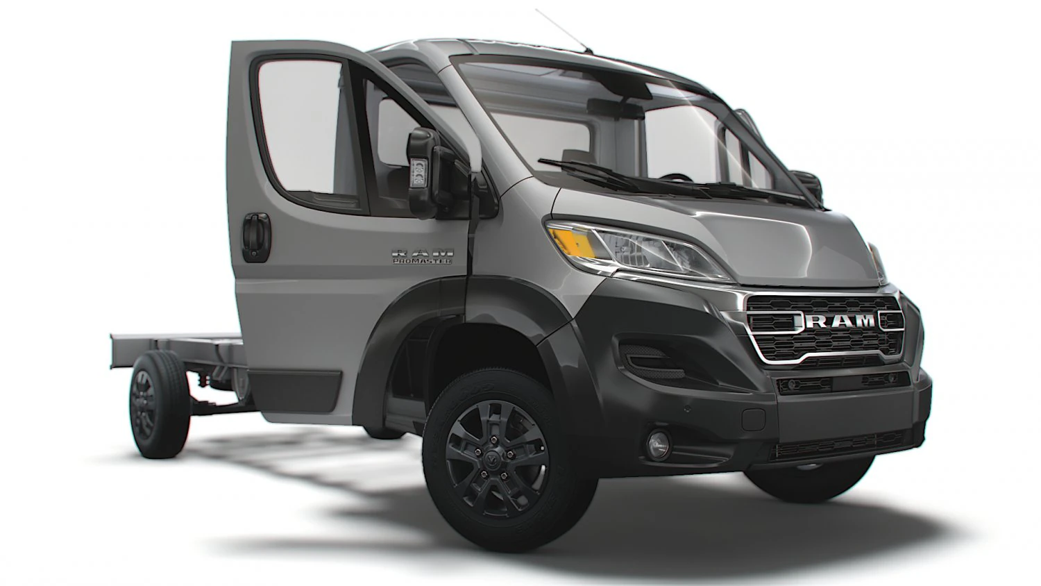 RAM Promaster Chassis Truck SCab 4035WB HQInterior 2023 3D Model .c4d .max .obj .3ds .fbx .stl .blend 