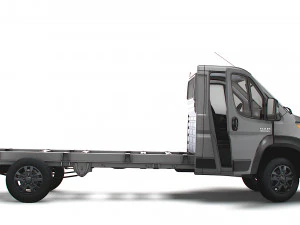 RAM Promaster Chassis Truck SCab 4035WB HQInterior 2023 3D Model
