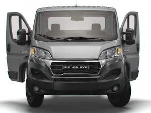 RAM Promaster Chassis Truck SCab 4035WB HQInterior 2023 3D Model