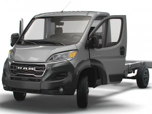RAM Promaster Chassis Truck SCab 4035WB HQInterior 2023 3D Model