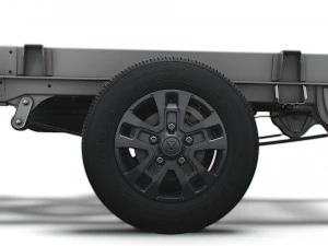 RAM Promaster Chassis Truck SCab 4035WB HQInterior 2023 3D Model