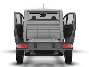RAM Promaster Chassis Truck SCab 4035WB HQInterior 2023 3D Model