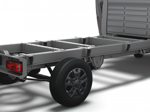 RAM Promaster Chassis Truck SCab 4035WB HQInterior 2023 3D 모델