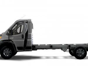 RAM Promaster Chassis Truck SCab 4035WB HQInterior 2023 3D Model