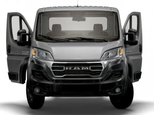 RAM Promaster Chassis Truck SCab 4035WB HQInterior 2023 3D Model