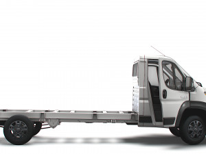RAM Promaster Chassis Truck SCab 4300WB HQInterior 2023 Modelo 3D