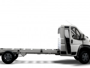 RAM Promaster Chassis Truck SCab 4300WB HQInterior 2023 Modelo 3D