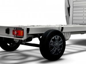 RAM Promaster Chassis Truck SCab 4300WB HQInterior 2023 Modelo 3D
