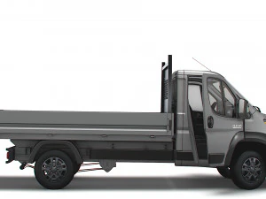 RAM Promaster SingleCab Tipper HQInterior 2023 3D Model