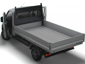 RAM Promaster SingleCab Tipper HQInterior 2023 3D Model