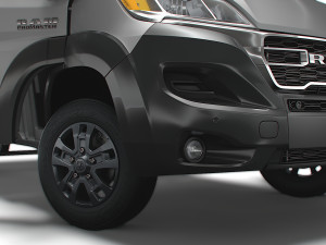 RAM Promaster SingleCab Tipper HQInterior 2023 3D 模型