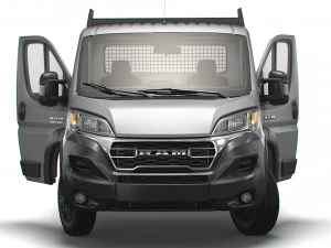 RAM Promaster SingleCab Tipper HQInterior 2023 3D Model
