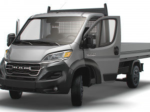 RAM Promaster SingleCab Tipper HQInterior 2023 3D 模型