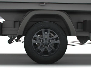 RAM Promaster SingleCab Tipper HQInterior 2023 3D Model