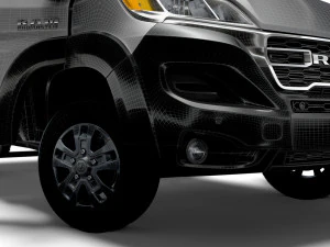 RAM Promaster SingleCab Tipper HQInterior 2023 3D Model