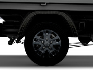RAM Promaster SingleCab Tipper HQInterior 2023 3D 模型