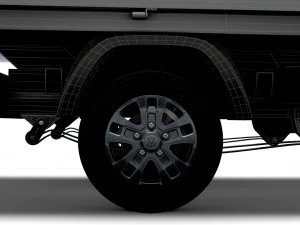 RAM Promaster SingleCab Tipper HQInterior 2023 3D Model